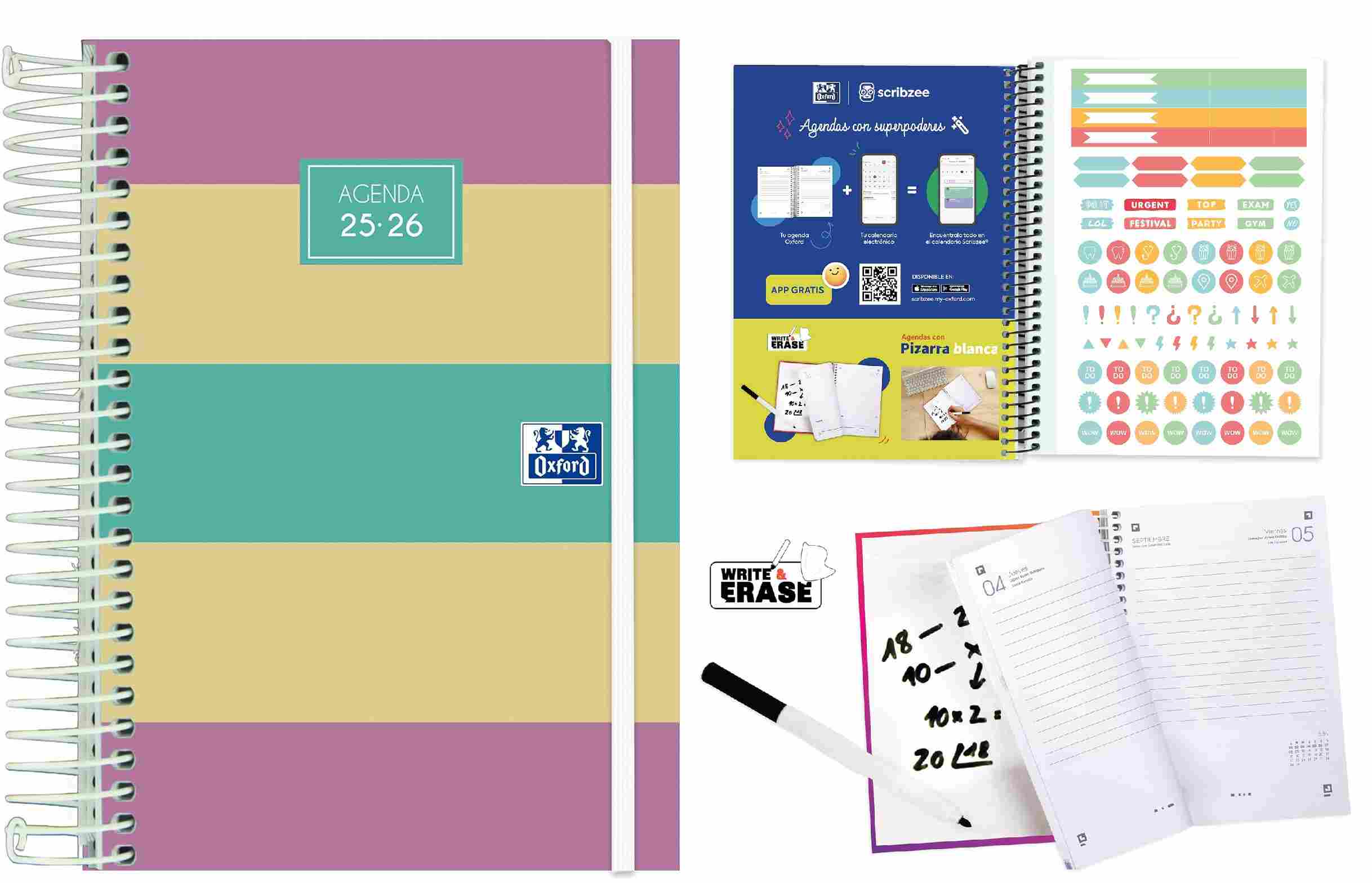 Agenda escolar Oxford